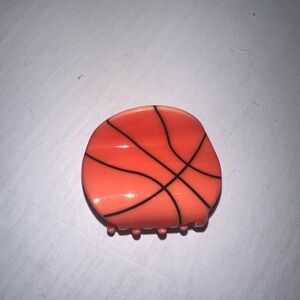 Basketball hair clip